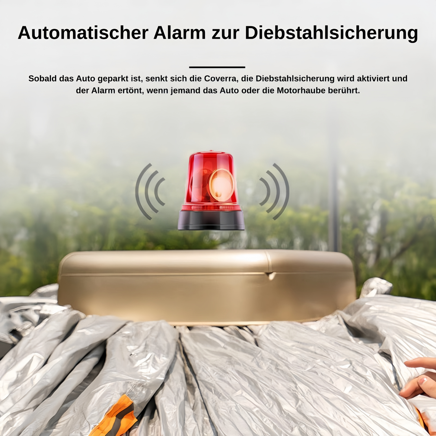 COVERRA™ Solar-Fahrzeugschutz: Die autarke Revolution für Ihre Fahrzeugsicherheit
